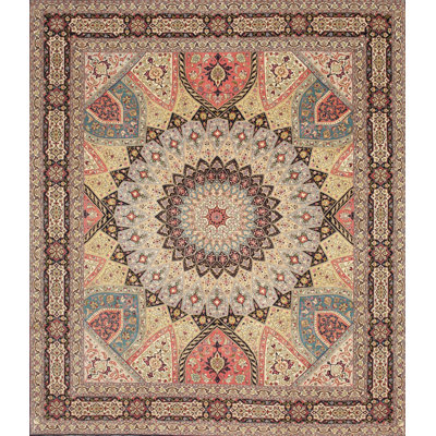 Tapis oriental beige / brun