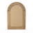 24.2"x36"  Woven Texture Decorative Arched Mirror