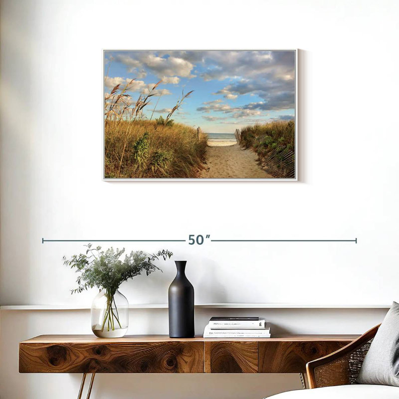 Long Island Aulelei, Cadre flottant blanc, 31 po x 21 po