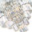Persephone 15 Light 30in Elegant Crystal Chandelier Chrome Finish with Faceted Glass Pendant