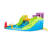 Riptide Triple Fun Inflatable PVC Water Park With 3 Slides & Obstacle Course