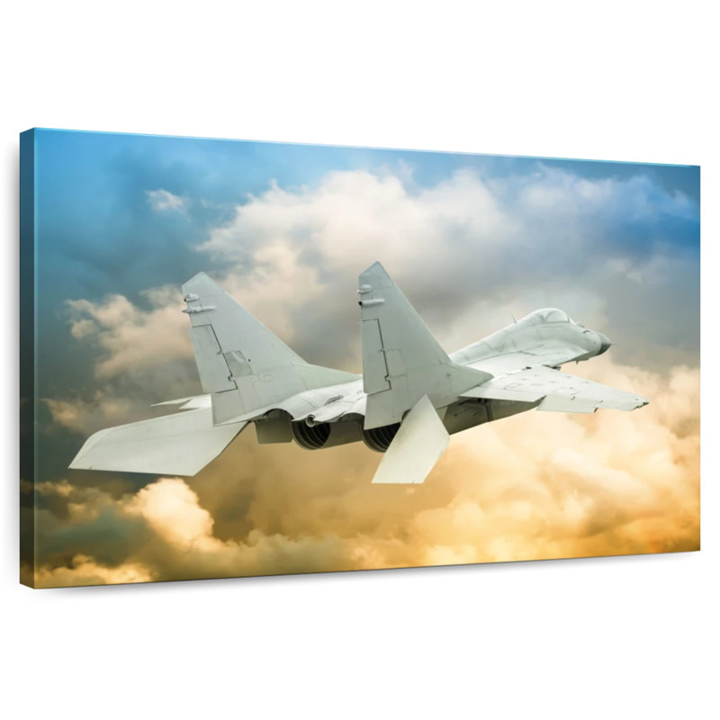 Mehar Military Aircraft, 24" H x 36" W