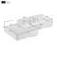Canapé modulaire 116,5 po-1437406124