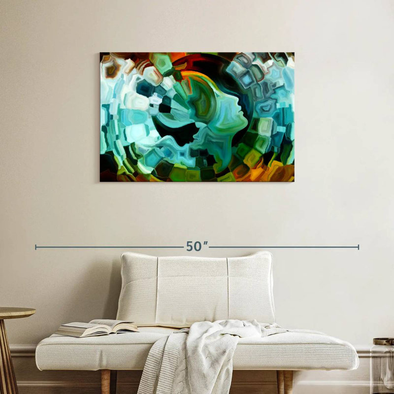 Leisha Creative Mind, 24" H x 36" W