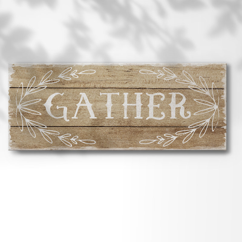 « Gather », H 24 po x l 60 po x P 1,5 po