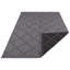 Cebu Indoor and outdoor rug - Weatherproof Geometric pattern for garden, balcony - Night Silver-37613935