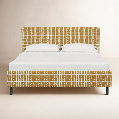Avila Cotton Upholstered Bed