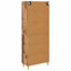  Highboard Old Wood 69.5 X 34 X 180 Cm Engineered Wood-781387222