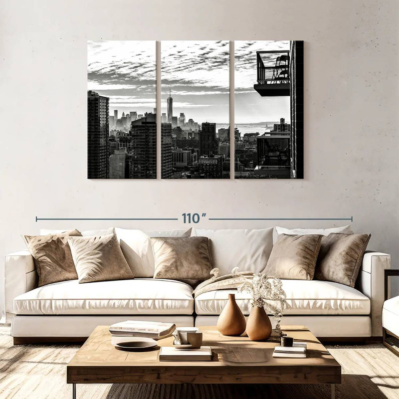Sirci Midtown Manhattan Heights, H 48 po x l 74 po
