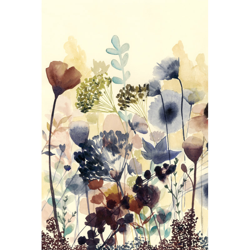 «Sundry Blossoms I» par Grace Popp, reproduction d'art sur toile tendue, H 30 po x l 20 po