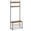 Parke Hall Tree 27.6'' Wide with Shoe Storage-1937347744