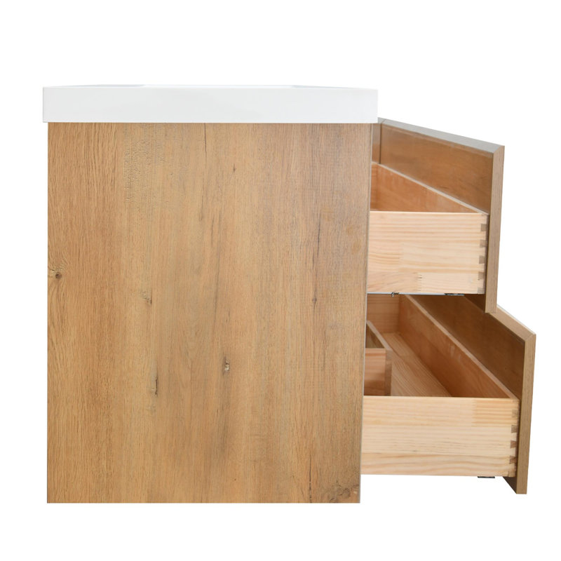 Meuble-lavabo élégant, 72"