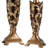 Elegant Baroque Polyresin Candleholders Ideal For Modern And Transitional Spaces
