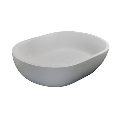 Barclay Divina 15'' Resin Oval Bathroom Sink
