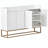 Joshveer Modern Sideboard Elegant Buffet Cabinet with Large Storage Space for Dining Room, Entryway-772645962