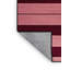 Tapis rouge à rayures horizontales lavable à la machine-2095823255