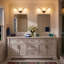 Éclairage pour meuble-lavabo Triple Globe Wave-641259815