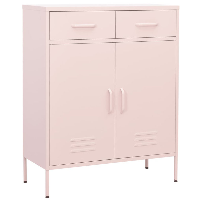 WFX Utility™ Storage Cabinet Pink 31.5"X13.8"X40" Steel