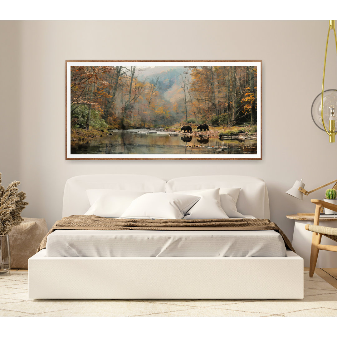 National Park Poster, Mountain Wall Art, Cabin Decor, Nature Wall Art, Travel Print ART TERRITORY Overall