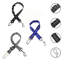 Ceinture de sécurité pour chien pour attache de sécurité réglable pour chien-123518491