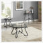 Table basse à plateau en verre Djene