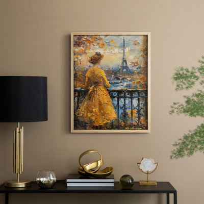 WOMEN Series DCXVII Framed Print - Solid Wood
