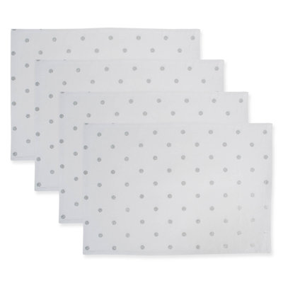 Marriott Cotton Blend Polka Dots Rectangle Placemat