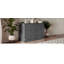 Armoire-lit avec commode en pin massif avec station de charge