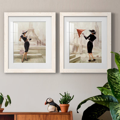 «Love, from Paris», ensemble de 2 peintures