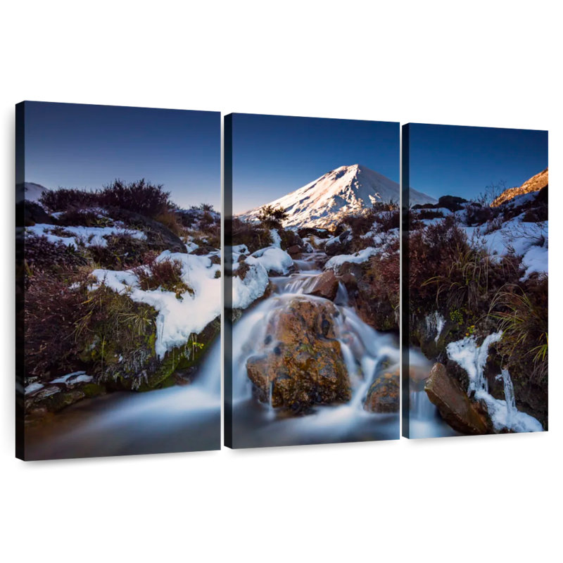 Rorry Tongariro Falls Rush, 42" H x 65" W