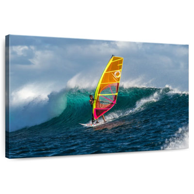 Sireci Windsurfer In Mauritius