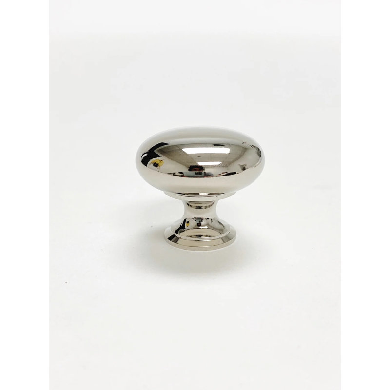 Eloise 1-1/4 Diameter Round Knob, Polished Nickel