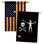 Drapeau de maison en polyester à 2 côtés 40 x 28 po