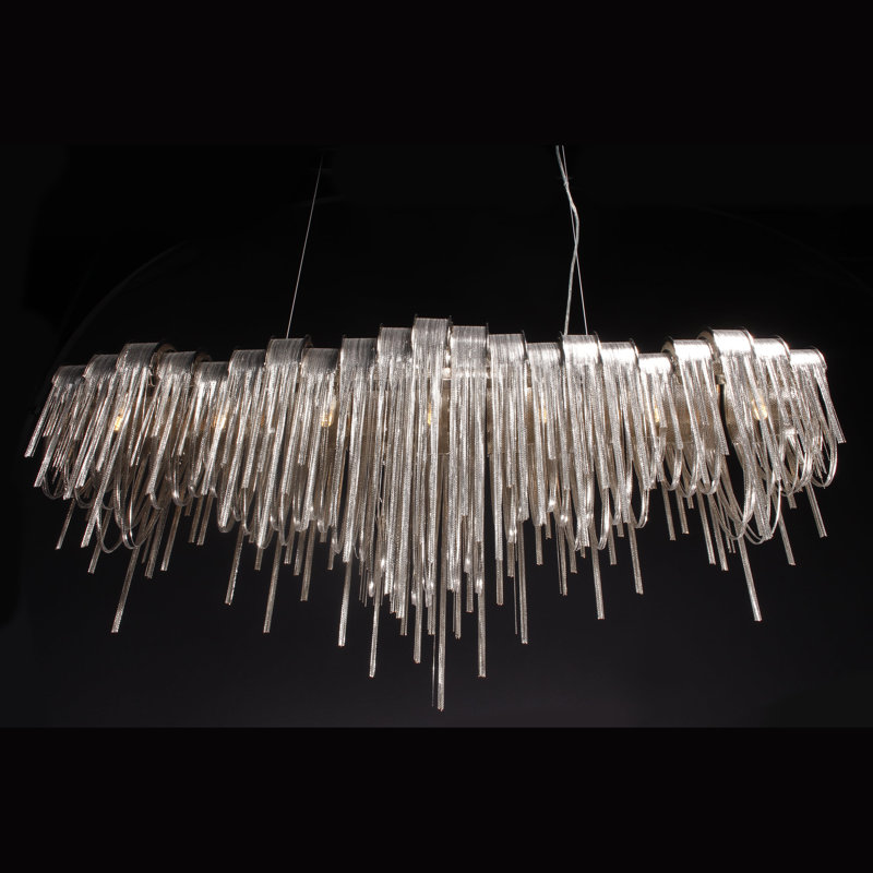 Lustre géométrique 7 lumières unique/statement Ramsell