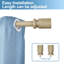 Tringle à rideaux simple réglable 1 po Peterson-24109412-24109406