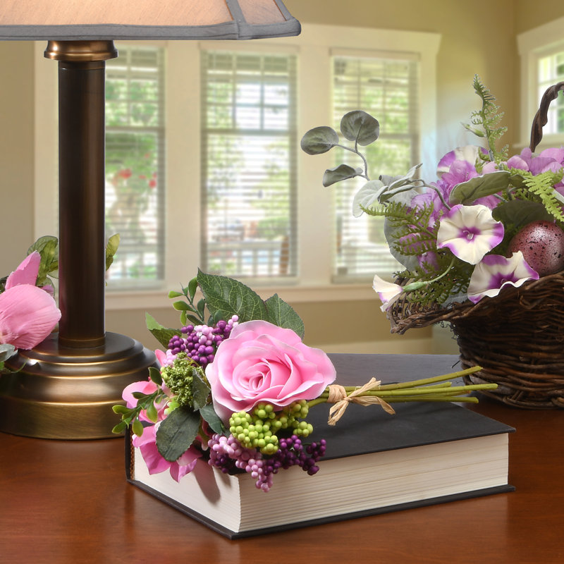 12" Pink Rose Bundle