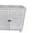  4-Door Shutter Cabinet - Rustic Whitewashed Sideboard with Adjustable Shelves | Entryway, Living Room & Dining Storage | Easy Assembly MDF & Fir Wood-135503675