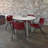 Kee Round Breakroom Table Top, 4 M Stack Chairs-1966478415-1966478405-1930070699