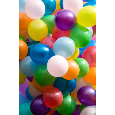 Colourful Air Balloons by Ivz - Wrapped Canvas Print