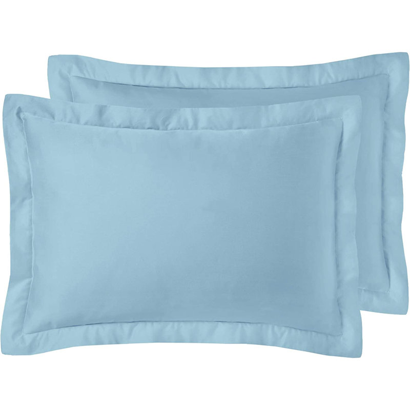 Spa Blue Bamboo Viscose Oversized Queen Duvet Cover Set
