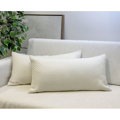 Textured Polyester Pillow Cover
