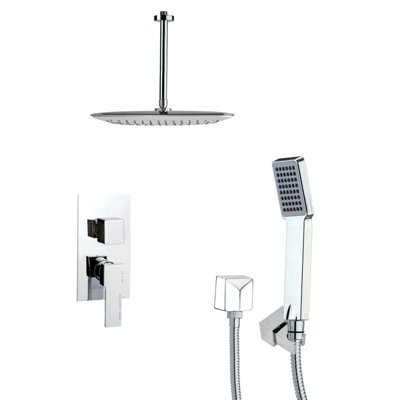 Orsino Complete Shower System with Rough in-Valve