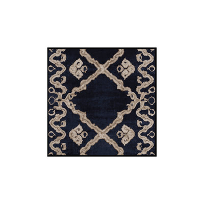 Tapis gris lavable à la machine