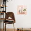 «Yoga with my cat», art mural moderne-129007083