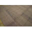 Tapis mauve / gris en laine noué à la main de conception unique 9 pi x 12 pi