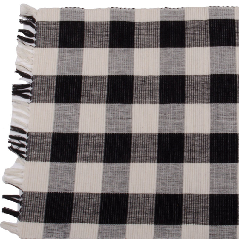 Muskaan Cotton Checkered Rectangle Placemat