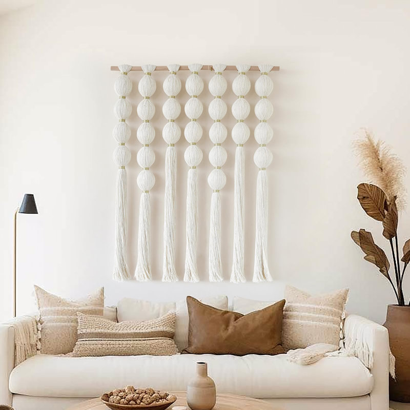 Bohemian Wall Decor, Ivory/Gold