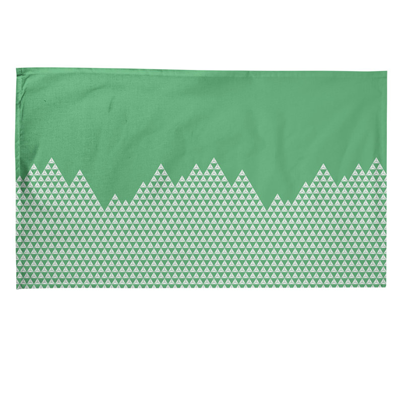 Tea Towel Kitchen Towel, Cotton Twill, Green