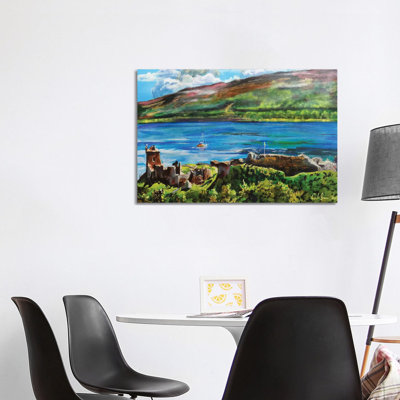 Loch Ness par Gordon Bruce - Toile tendue avec châssis, estampe numérique sur toile tendue