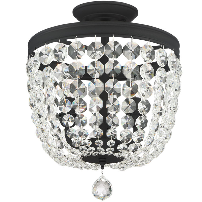 Plafonnier semi-encastré 3 lumières 11,5 po Sargent